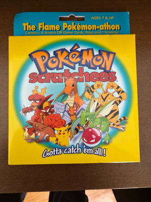 Pokémon scratchees καινούργια, πακέτο 3 σφραγισμένα κουτιά