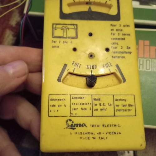 Lima trains used in boxes with 0690 express engine and vintage transformer