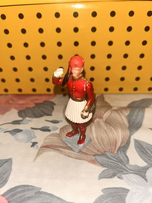 Athena Evzones Officer Military Figure used, 1980s