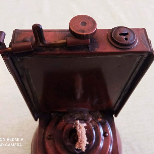 Authentic Antique Kerosene Lantern for Photographic Darkroom used