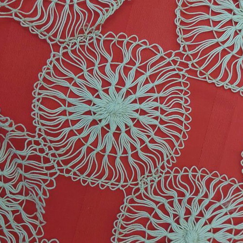 Handmade Veloni Tablecloths 90x90 new, set of 2 pieces