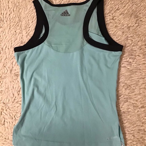 Adidas x Roland-Garros vintage top used, turquoise, size M