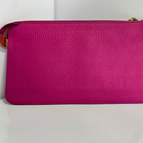 Dolce & Gabbana leather clutch like new, pink