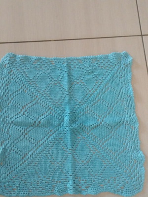 Table linen doily like new, 35x35 cm