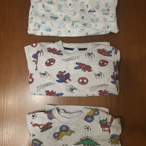 Pajamas pack for boys 5-6 years used