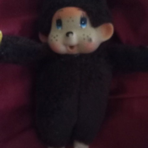 Monchhichi used retro plush toy