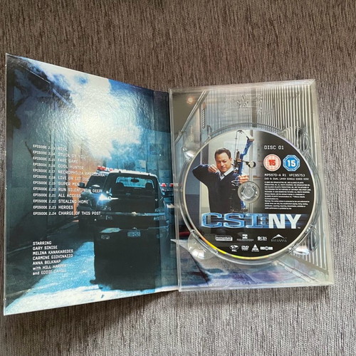 CSI: NY Season 2 used DVD set
