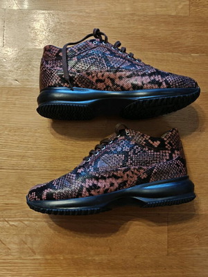 Hogan Interactive дамски обувки нови с животински принт размер 38.5-39