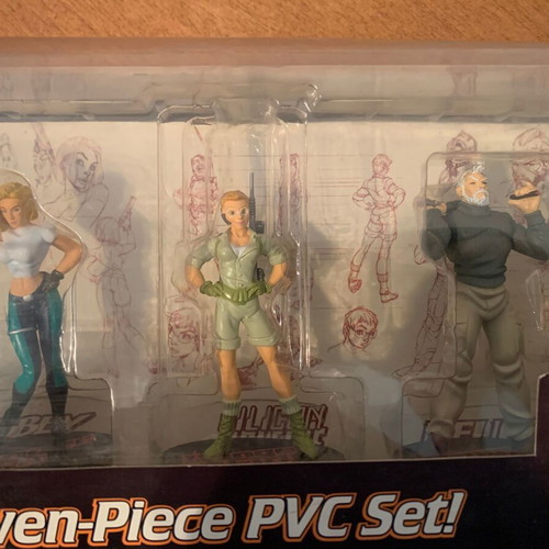 Danger Girl full set 7 mini figures DC Direct 1999 new