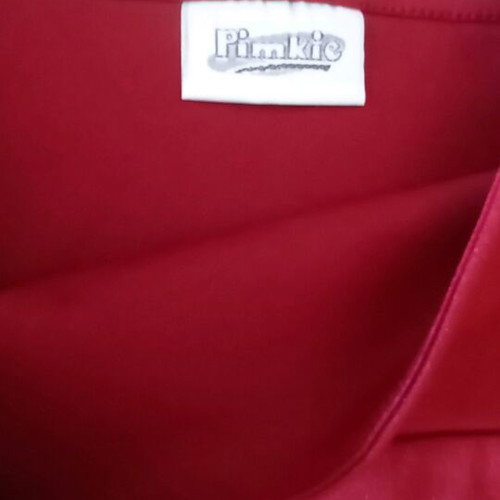 Red dress burgundy like new, lightweight fabric
