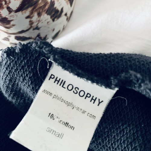 Philosophy One-Piece Zip Culotte jumpsuit like new, size S
