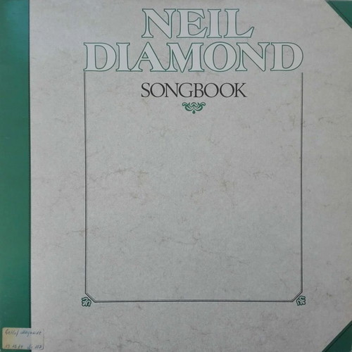 Neil Diamond Songbook LP album like new, rock