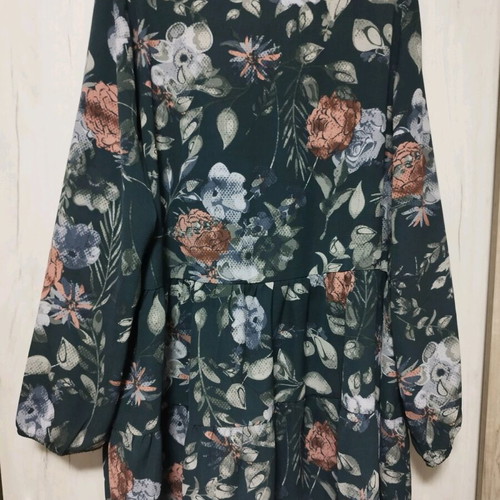 Gina BENOTTI floral tunic dress like new, plus size 48 50