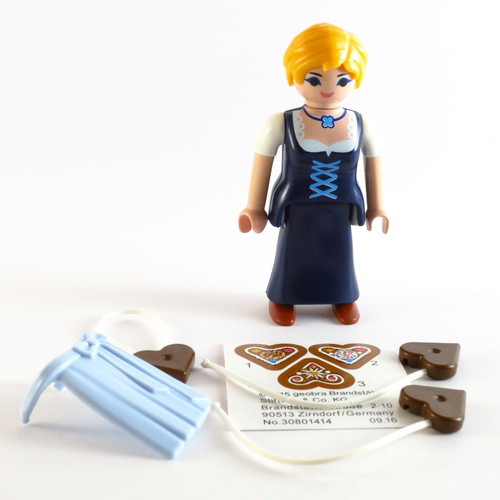 Playmobil Bavarian Cookie Seller Figure Series 11 9147 Girl New