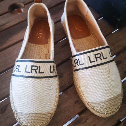 Ralph Lauren espadrilles like new, size 36.5, beige
