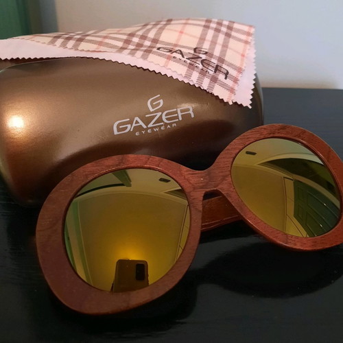 Women's sunglasses brown color new