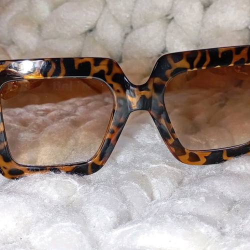 Tortoise sunglasses large size new