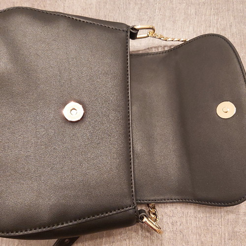 Trussardi crossbody bag new black with logo