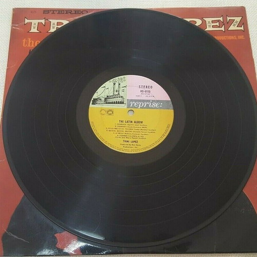 Trini Lopez The Latin Album LP used