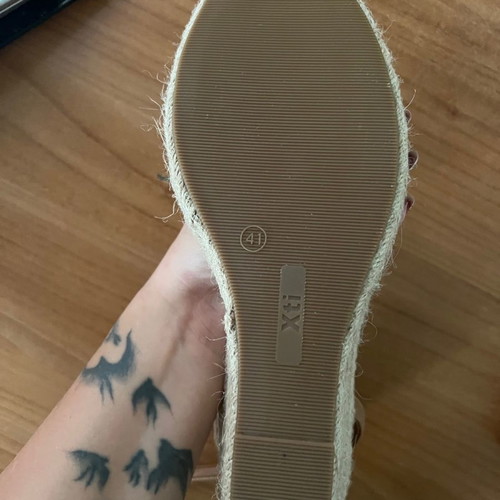 XTI espadrilles new, size 41, multicolor platforms