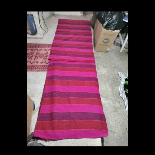 Handwoven loom rugs new, set of 9 pieces