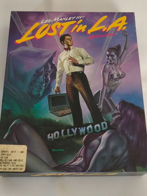 Les Manley in: Lost in L.A. παιχνίδι περιπέτειας PC, Accolade
