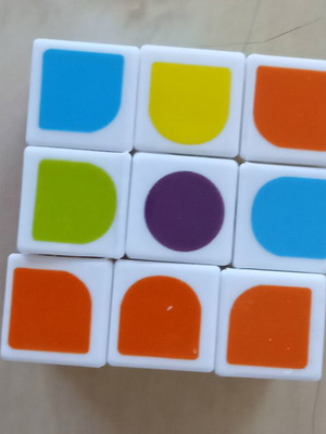 Μίνι παιδικός κύβος παιχνίδι, 3,5x3,5 εκ.