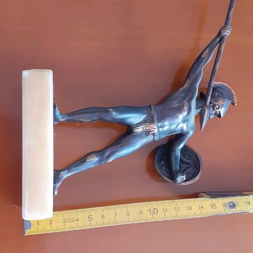 Bronze statue of Achilles used, heavy