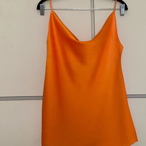 Drape top orange, like new