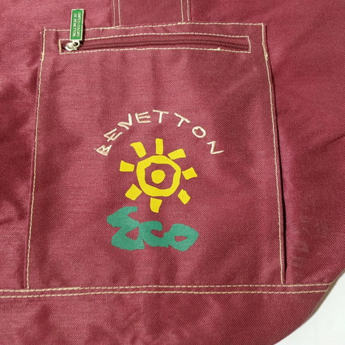 United Colors of Benetton Vintage School Backpack eco, like new