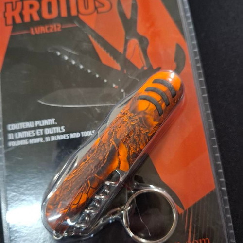 Verney-Carron Kronos LVAC212 Orange Camo multitool-knife new