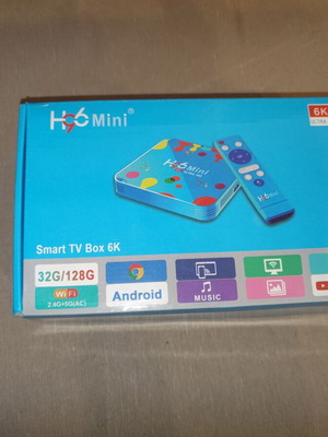 H96 Mini TV Box σαν καινούργιο, 4GB RAM, 128GB, Android 9.0, 6K