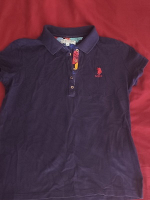 Γυναικείο πόλο μπλουζάκι U.S. Polo Assn. μεταχειρισμένο, μέγεθος M