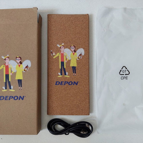 Ασύρματος φορτιστής Depon 15W mouse pad και βάση κινητού καινούργιο