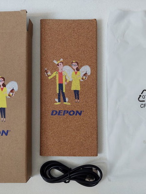 Ασύρματος φορτιστής Depon 15W mouse pad και βάση κινητού καινούργιο