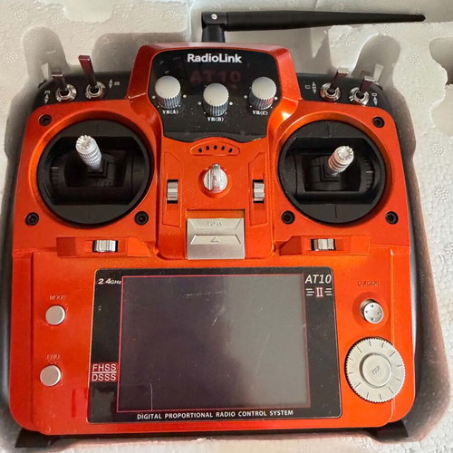 Radiolink AT10II 2.4 GHz remote control transmitter new with 12 channels