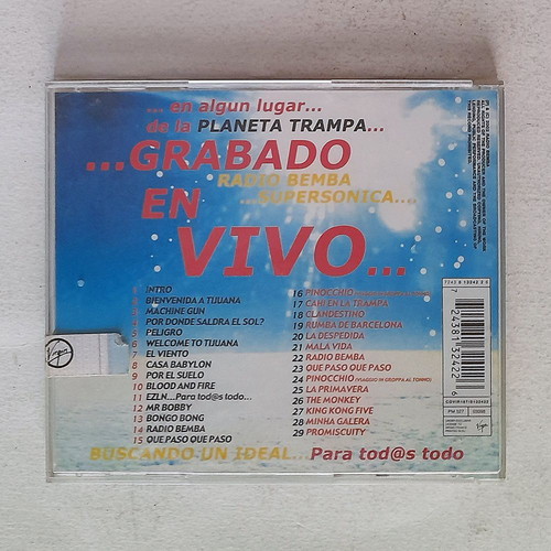 Manu Chao Radio Bemba Sound System CD used, rock
