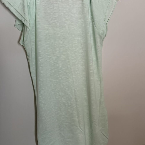 Blouse with ruffles on sleeves medium like new