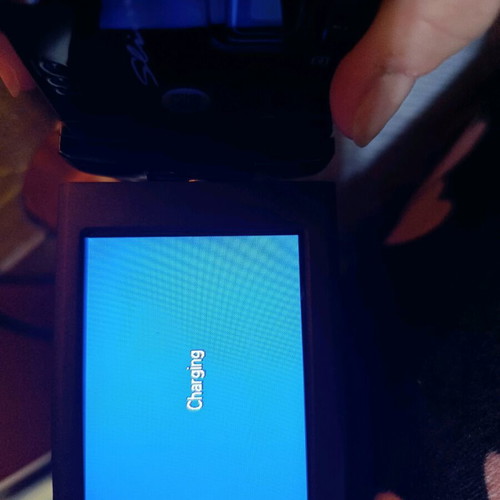 Mini camera like new with rotating screen