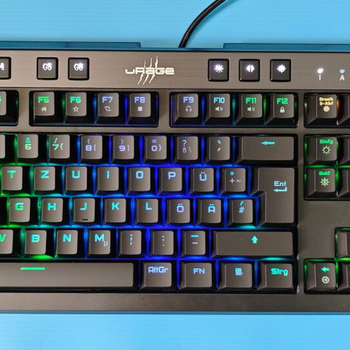 uRage Exodus 900 Mechanical Gaming Keyboard with Red Switches and RGB Lighting