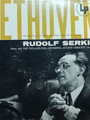 Beethoven Rudolf Serkin vinyl record like new, classical music
