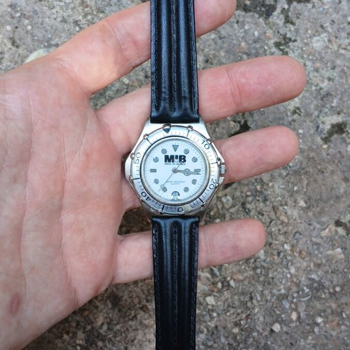 Men in Black MIB watch used, black and silver