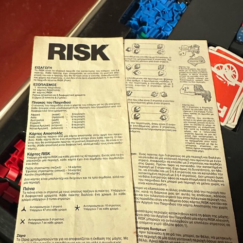 Risk Operation Secret Mission used, Nilco 2003