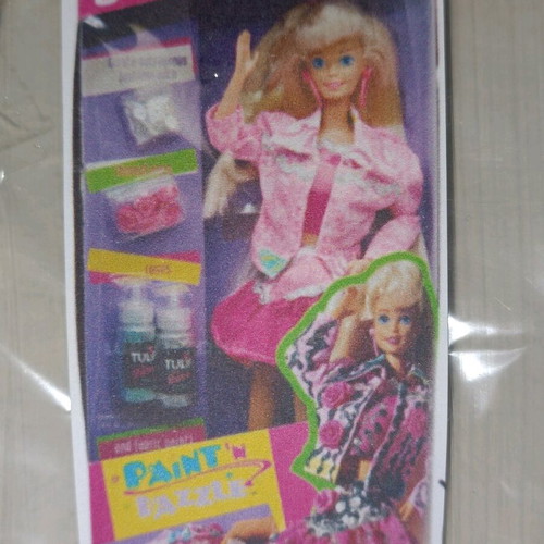 Vintage Barbie Paint 'N Dazzle Skirt like new