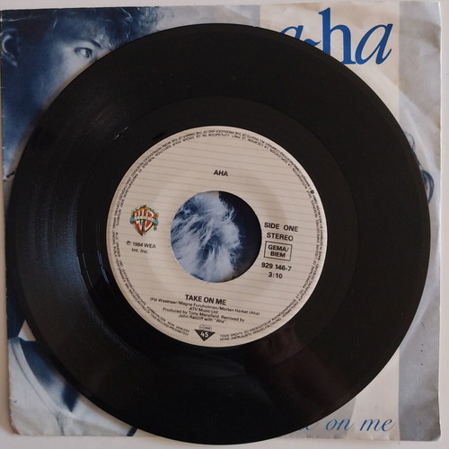 A-ha Take On Me single 45 rpm used, pop