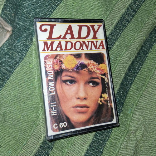 Vintage Lady Madonna C60 audio cassettes new, pack of 10