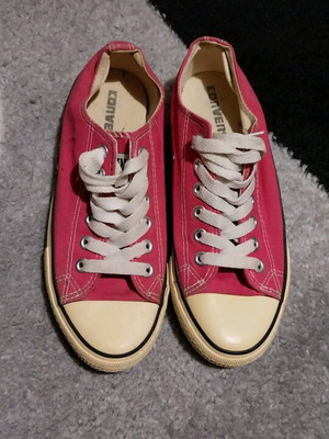 Converse pink sneakers used, size 37, athletic