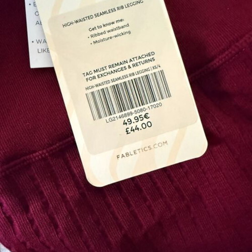 Fabletics set new, red