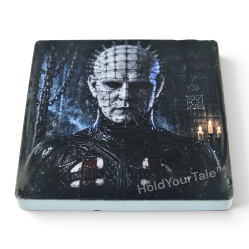 Hellraiser Pinhead Ceramic Fridge Magnet 57×57 mm new