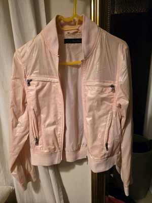 Calvin Klein jeans jacket like new, pink, small
